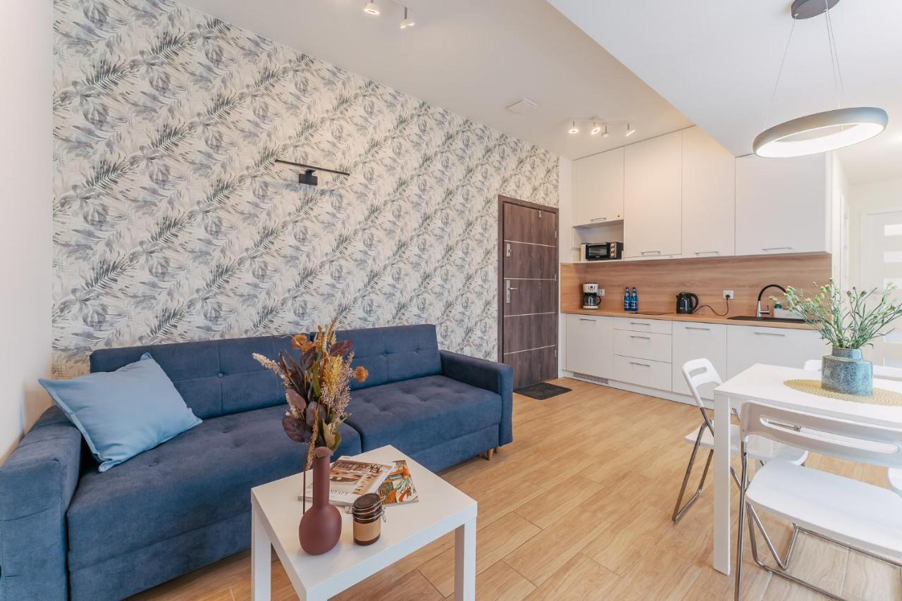 Blue Baltic Sarbinowo Apartment Bagian luar foto
