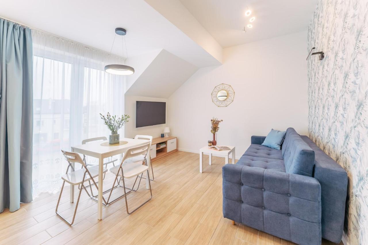 Blue Baltic Sarbinowo Apartment Bagian luar foto