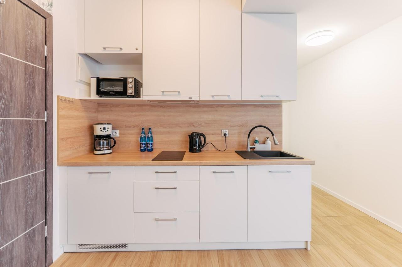 Blue Baltic Sarbinowo Apartment Bagian luar foto